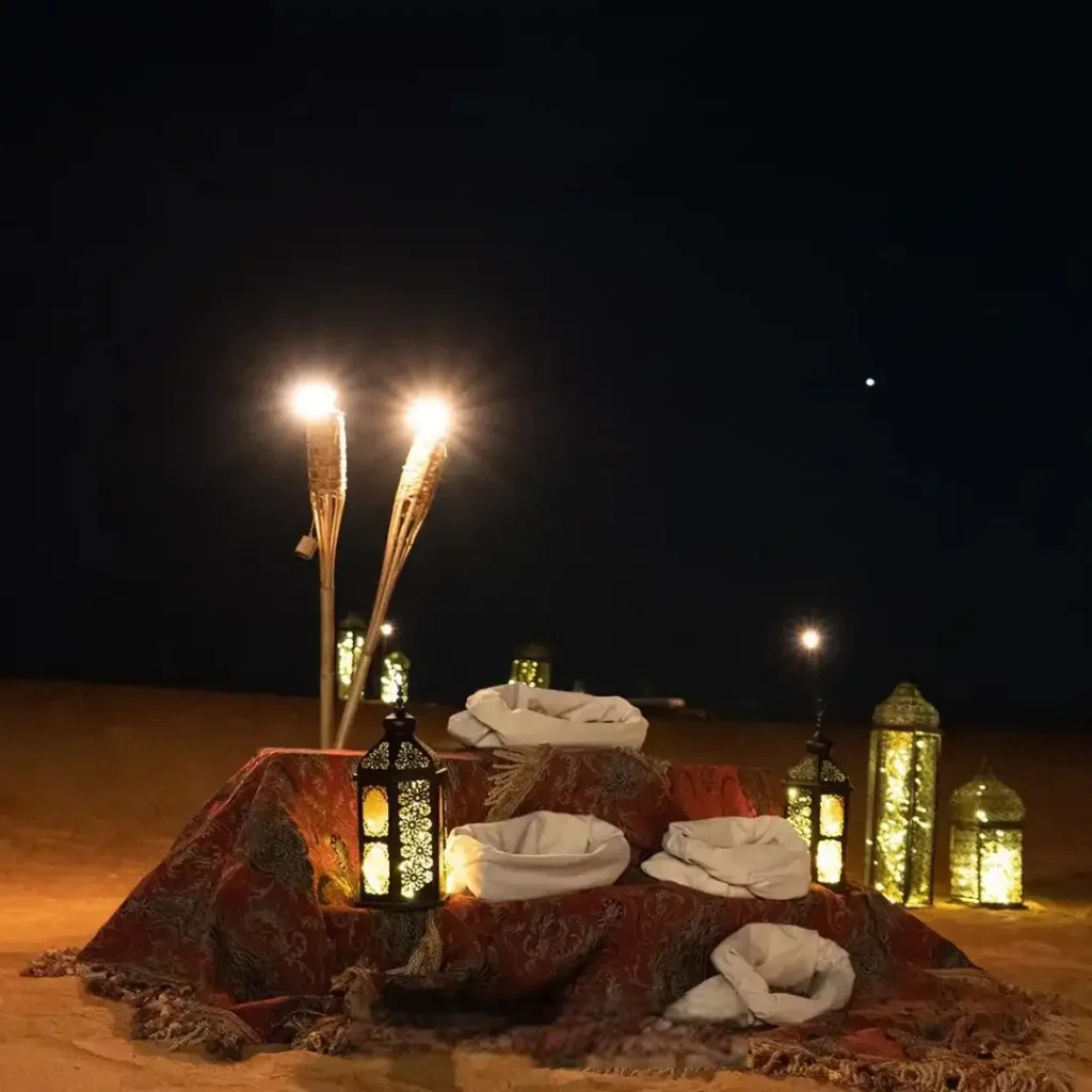 Private Desert Dinner in Dubai